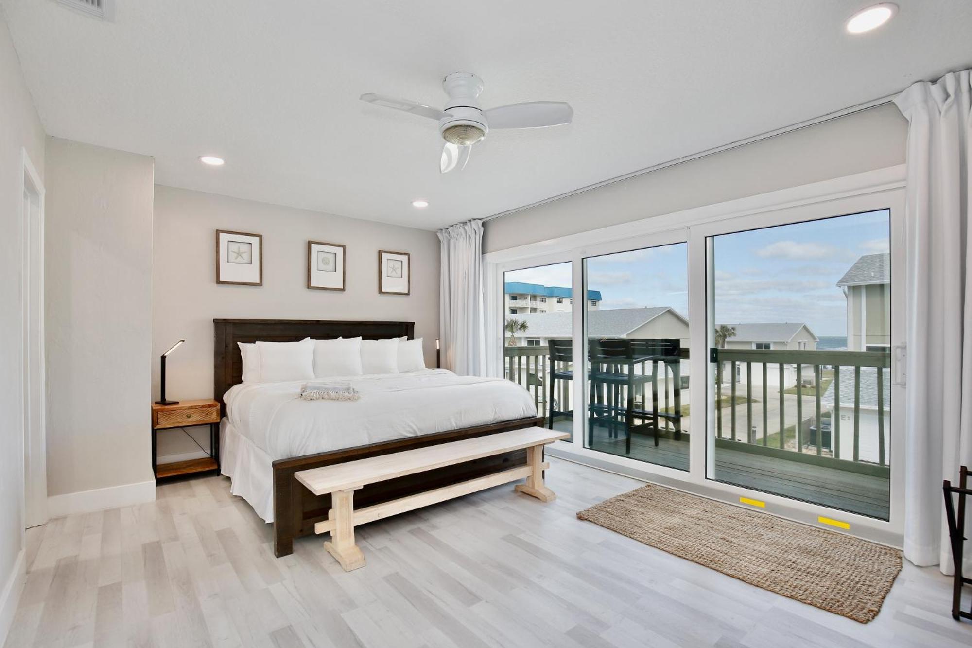 Zen Beach Retreat - Ocean View Townhouse -No Drive Beach Нью-Смирна-Бич Экстерьер фото