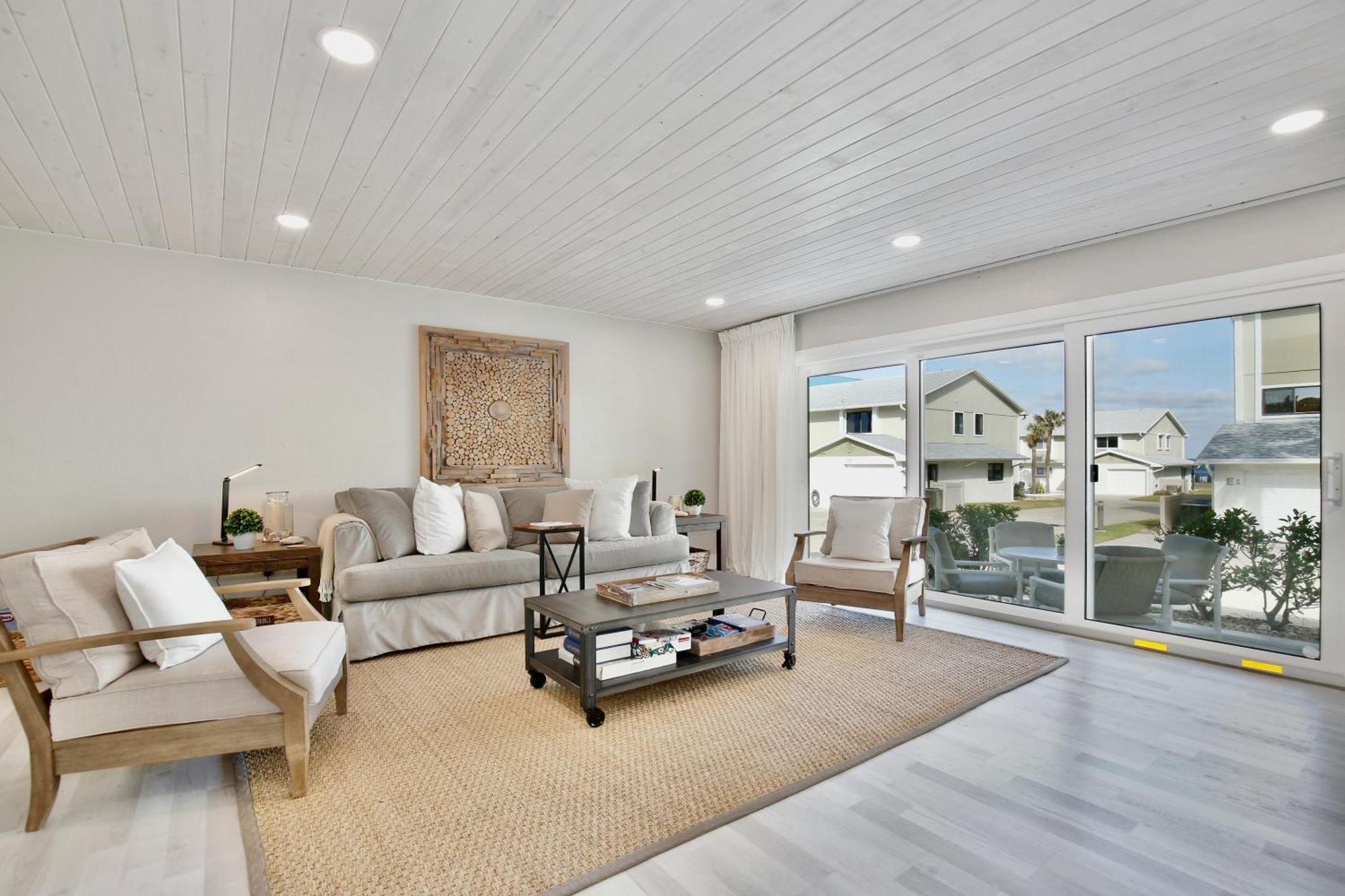 Zen Beach Retreat - Ocean View Townhouse -No Drive Beach Нью-Смирна-Бич Экстерьер фото