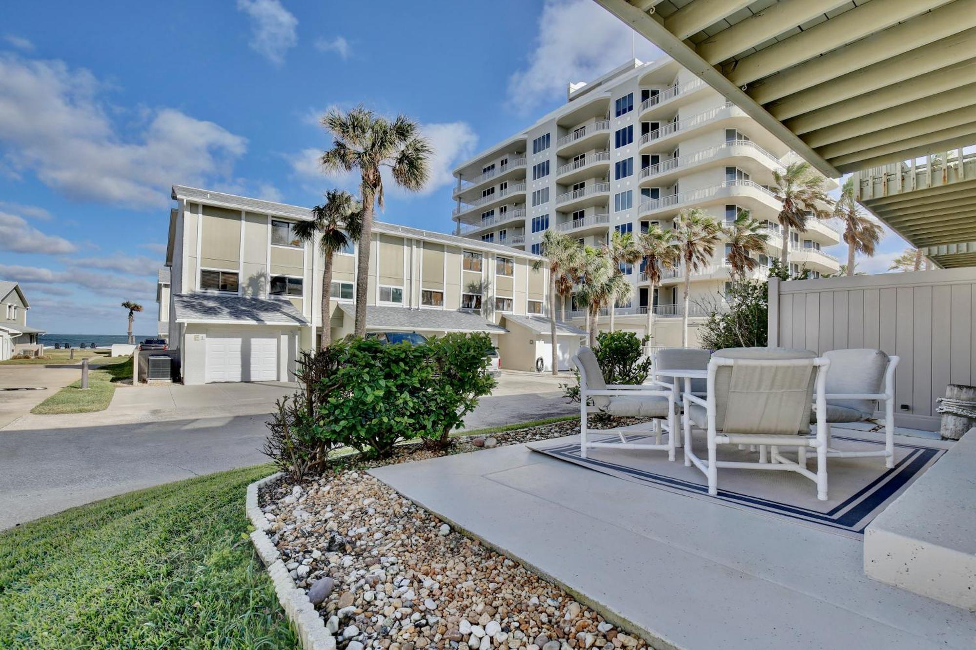 Zen Beach Retreat - Ocean View Townhouse -No Drive Beach Нью-Смирна-Бич Экстерьер фото