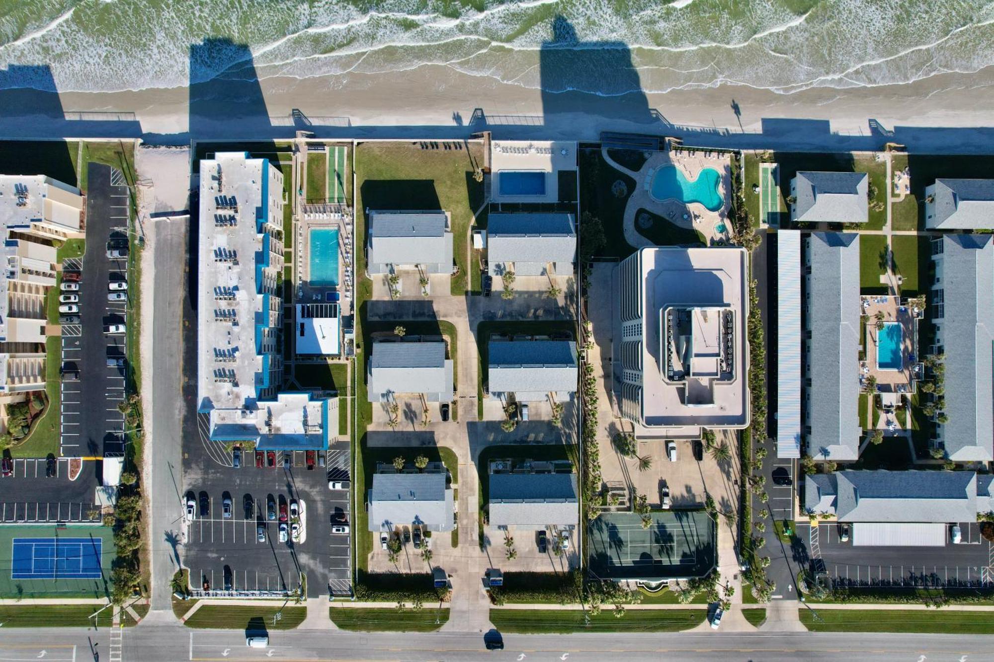Zen Beach Retreat - Ocean View Townhouse -No Drive Beach Нью-Смирна-Бич Экстерьер фото