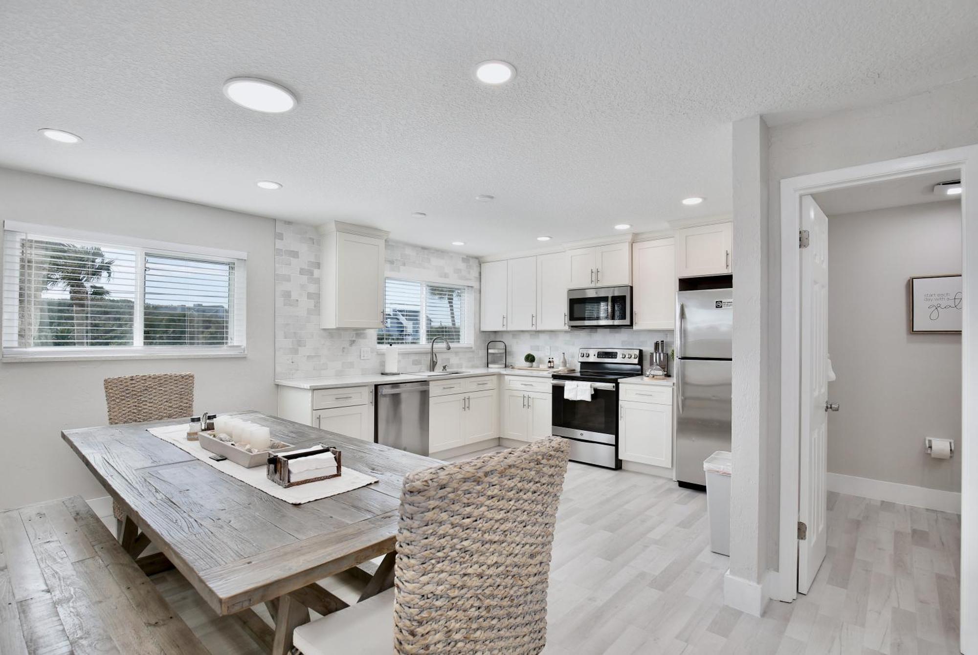 Zen Beach Retreat - Ocean View Townhouse -No Drive Beach Нью-Смирна-Бич Экстерьер фото