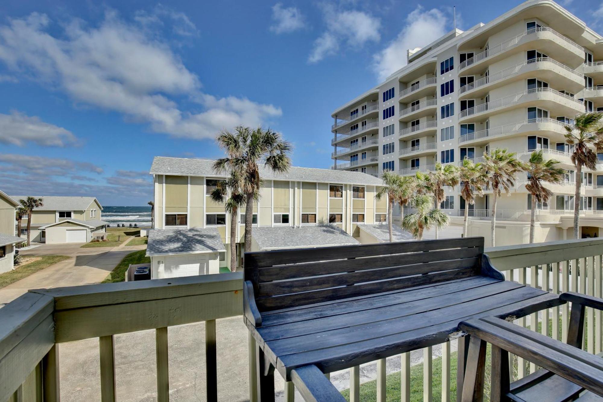 Zen Beach Retreat - Ocean View Townhouse -No Drive Beach Нью-Смирна-Бич Экстерьер фото